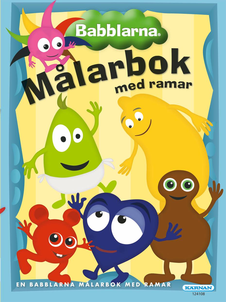 Målarbok Babblarna