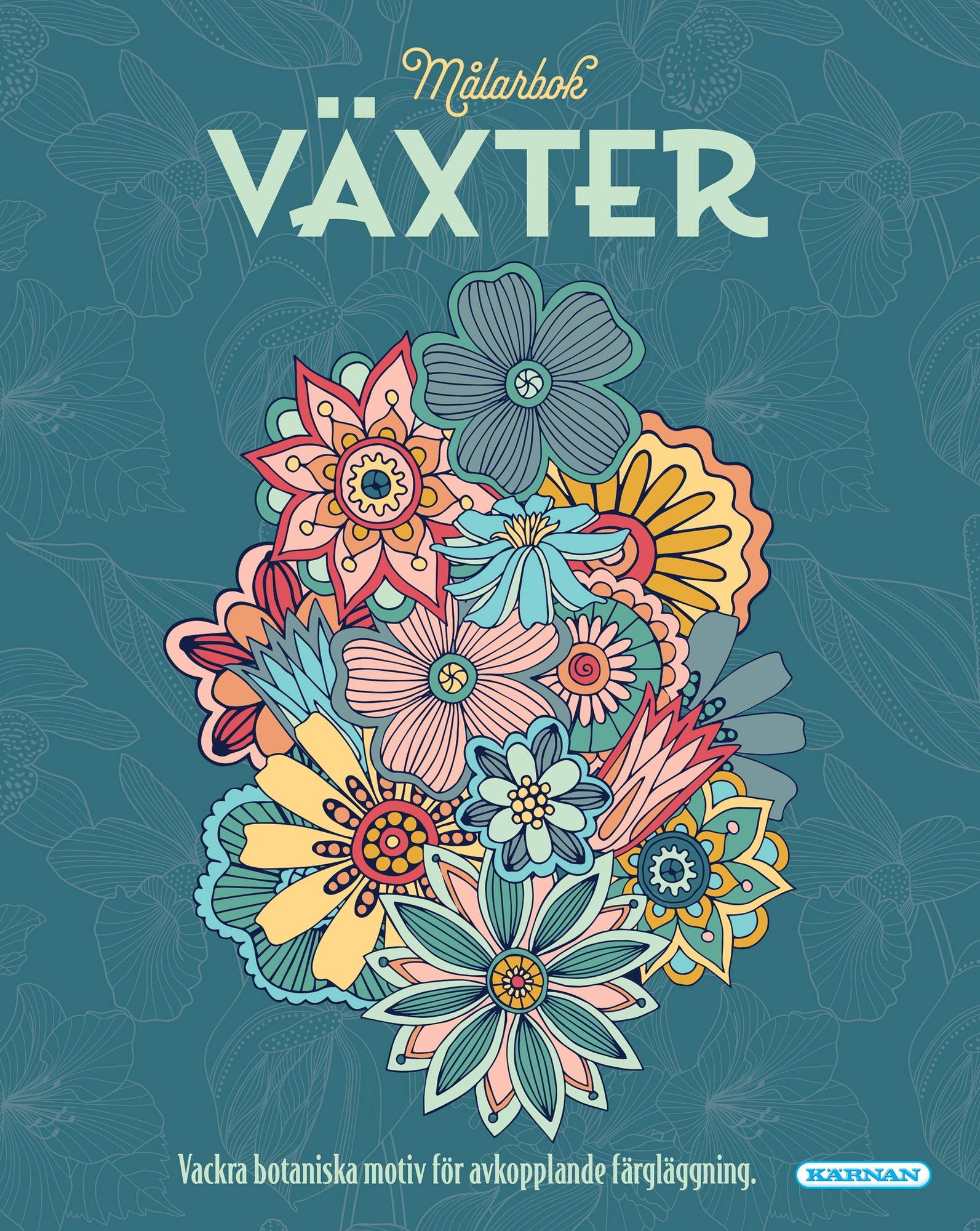 Målarbok : växter