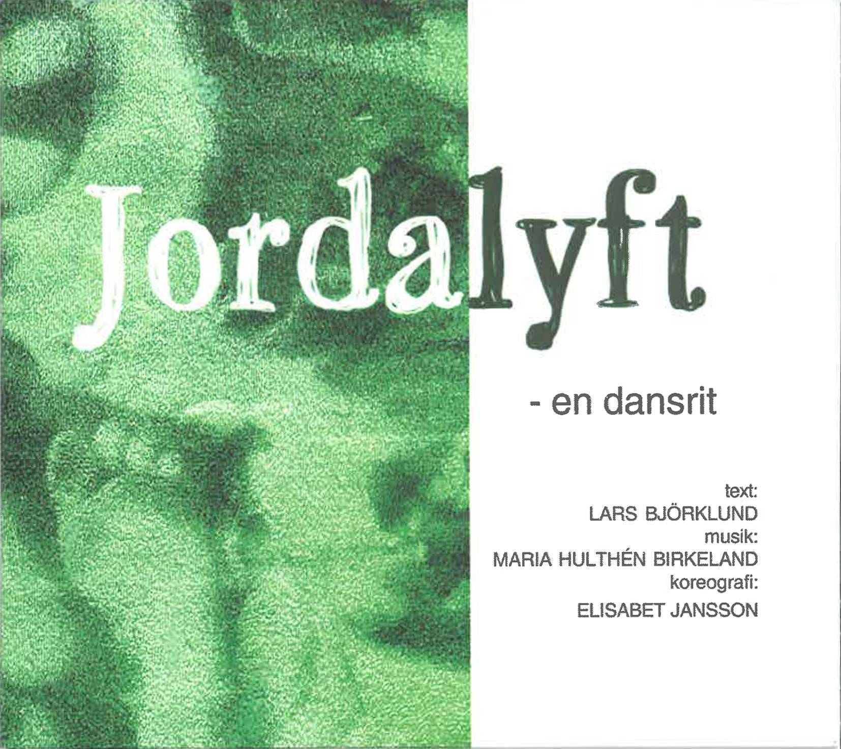 Jordalyft : en dansrit - CD