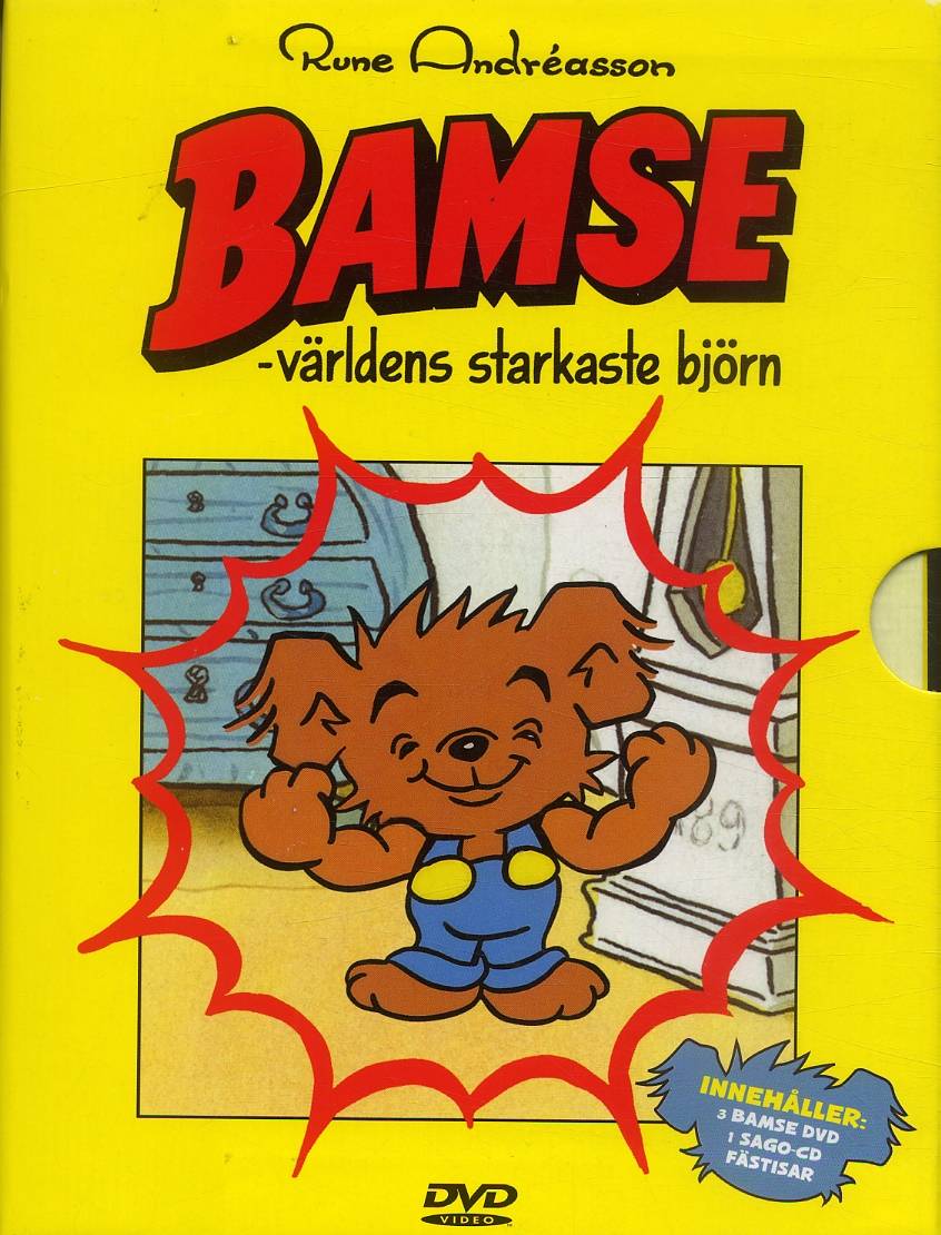 Bamse Box 3 DVD