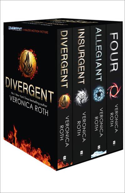 Divergent series box set (books 1-4 plus world of divergent)