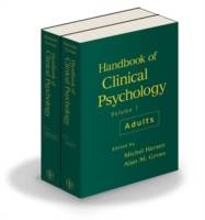 Handbook of Clinical Psychology, 2 Volume Set, Adults, Children and Adolesc