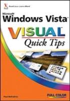 Microsoft Windows VistaTM VisualTM Quick Tips