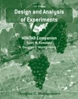 Design and Analysis of Experiments, Minitab Manual, 7th Edition