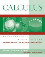 Calculus Multivariable, Student Solutions Manual, 9th Edition