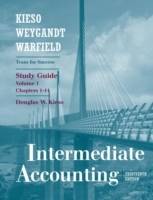 Intermediate Accounting, 13th Edition, Volume 1 (Chapters 1-14), Study Guid