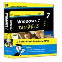 Windows 7 For Dummies Book + DVD bundle