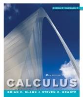 Calculus: Single Variable