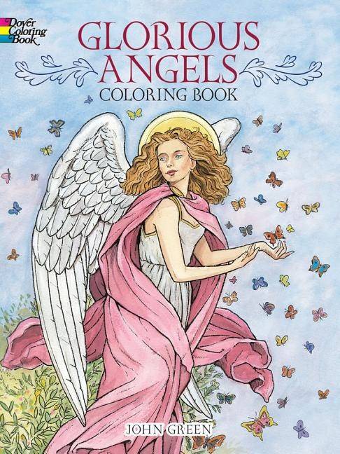 Glorious Angels Coloring Book