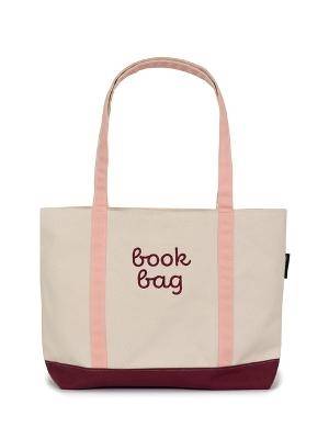 Book Bag Zippered Boat Tote