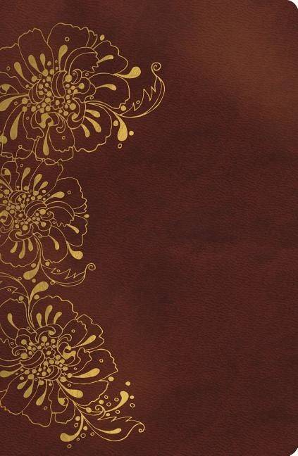 Nkjv, reference bible, compact, large print, leathersoft, brown, red letter