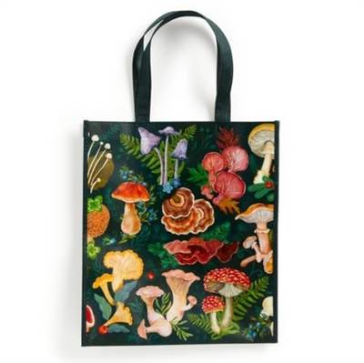 World of Mushrooms Reusable Shopping Bag