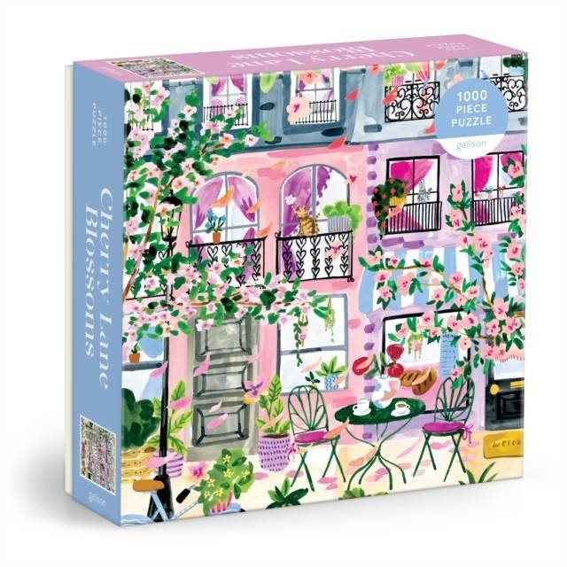 Cherry Lane Blossoms 1000 Piece Puzzle