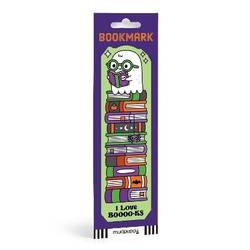 I Love BOOOO-KS Ghost Bookmark