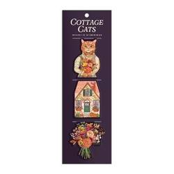 Cottage Cats Magnetic Bookmarks