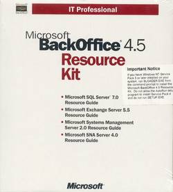 Microsoft BackOffice 4.5 Resource Kit 