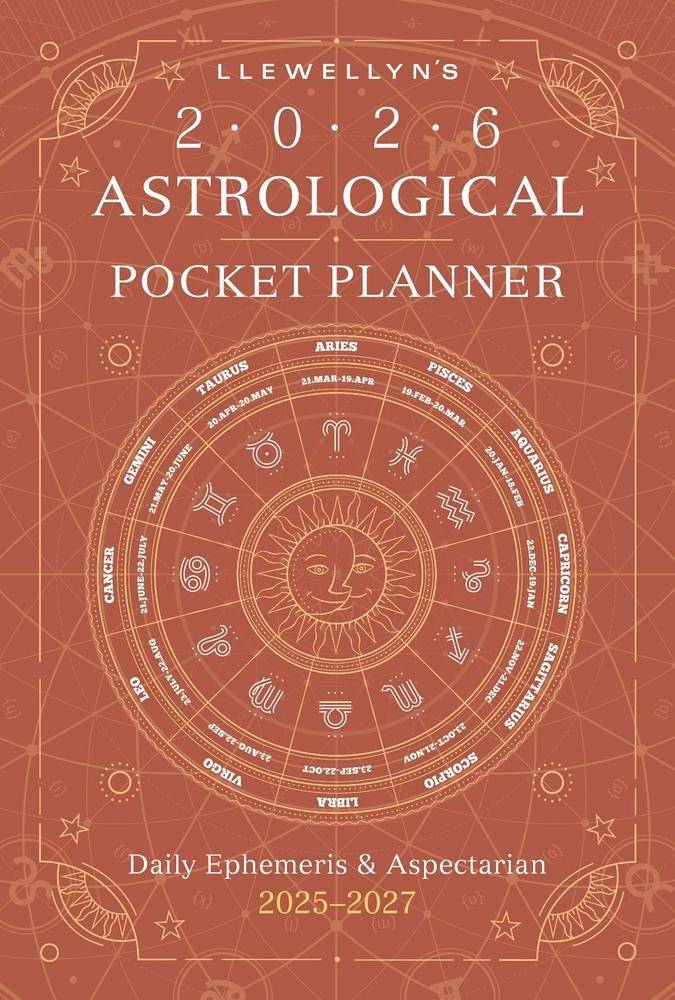 Llewellyn's 2026 Astrological Pocket Planner: Daily Ephemeris & Aspectarian 2025-2027