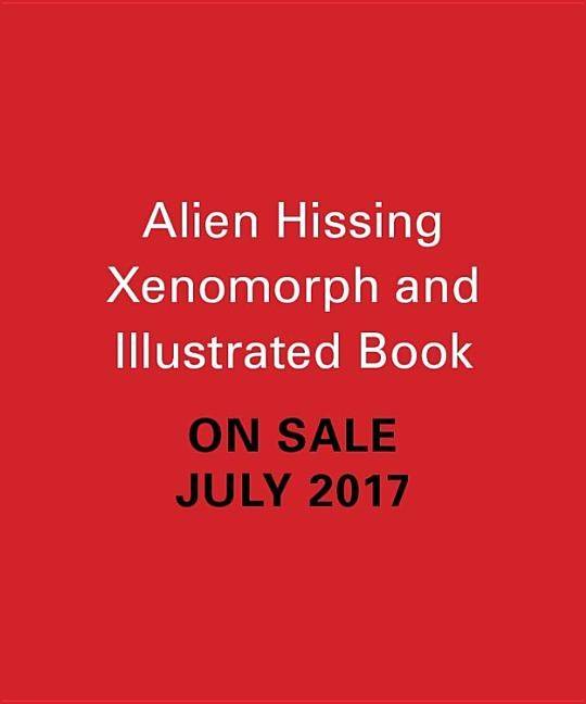 Alien: Hissing Xenomorph And Illustrated Book