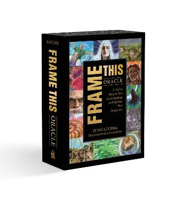 Frame This Oracle (Oracle Frames and Guidebook, Box Set): A Tool to Deepen Your Card Readings and Reframe Your Perspective