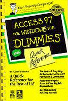 Access 97 For Windows For Dummies: Quick Reference