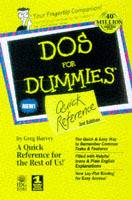 DOS For Dummies Quick Reference , 3rd Edition