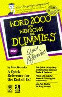 Word 2000 for Windows For Dummies : Quick Reference