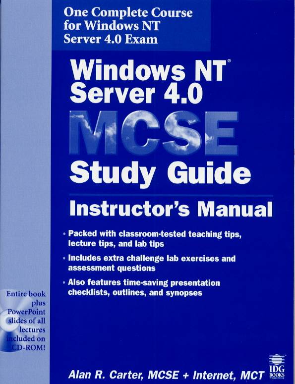 IM:Windows NT Server 4.0 Study Guide