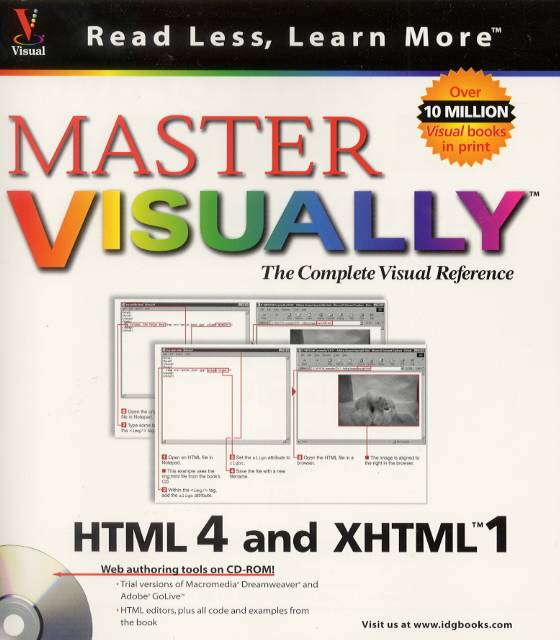 Master VISUALLY HTML 4 and XHTML 1