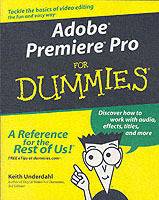 Adobe Premiere Pro For Dummies