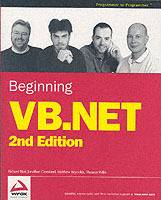 Beginning VB.NET, 2nd Edition