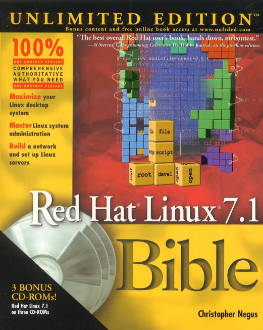 Red Hat Linux 7.1 Bible, Unlimited Edition