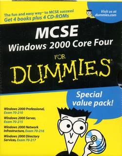 MCSE Windows 2000 Core 4 For Dummies, Boxed Set