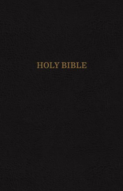 Kjv, reference bible, super giant print, leather-look, black, indexed, red