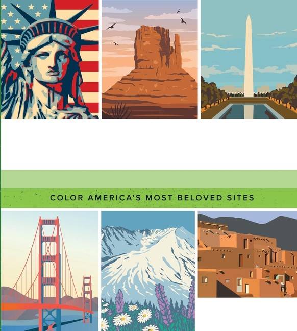 National Monuments Historic Sites Coloring