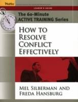 The 60-Minute Active Training Series: How to Resolve Conflict Effectively,