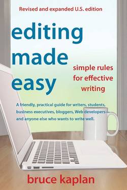 Editing made easy - simple rules for effective writing