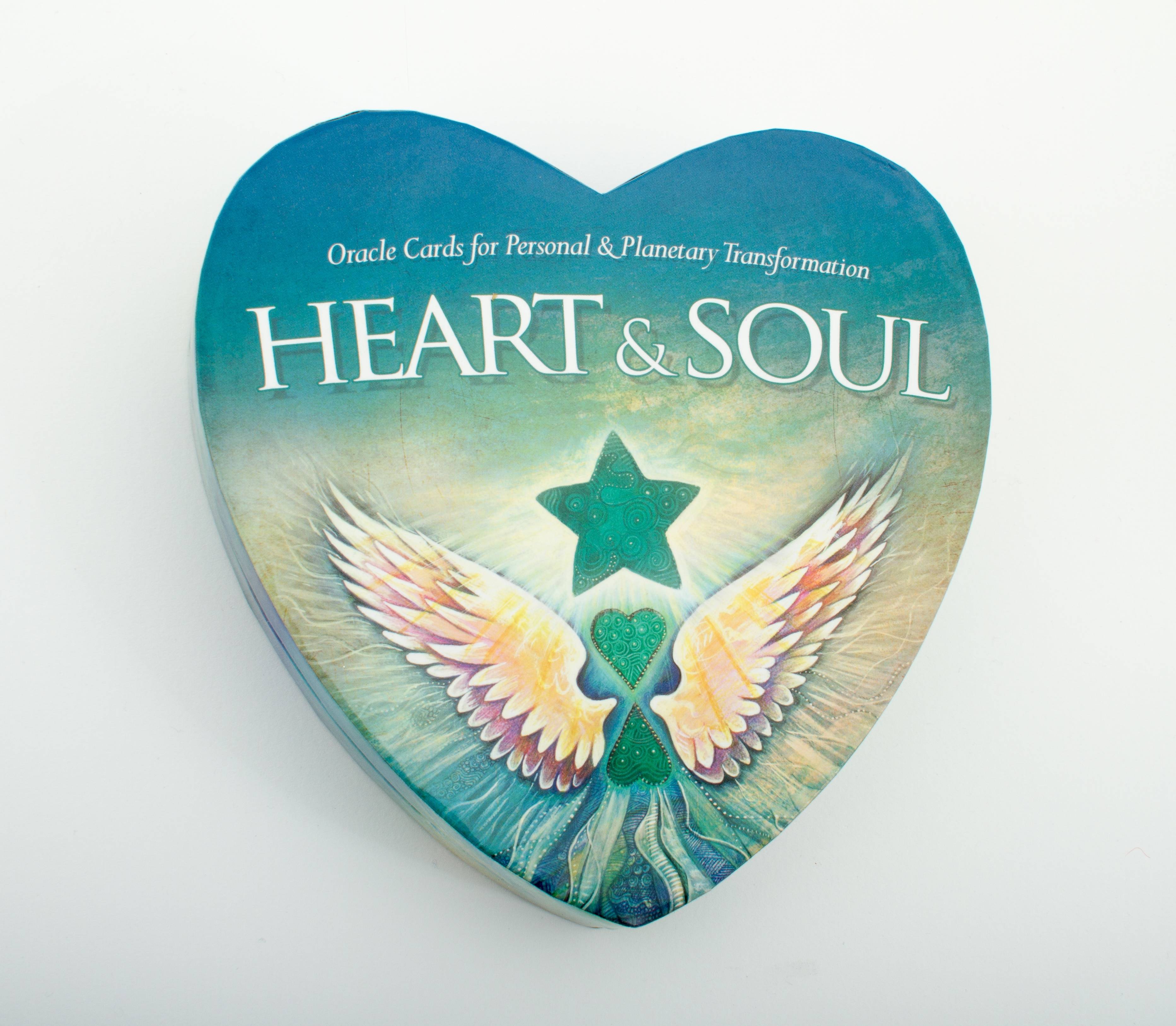Heart & Soul Cards (54 Heart Shaped Cards In A Heart Shaped Box)