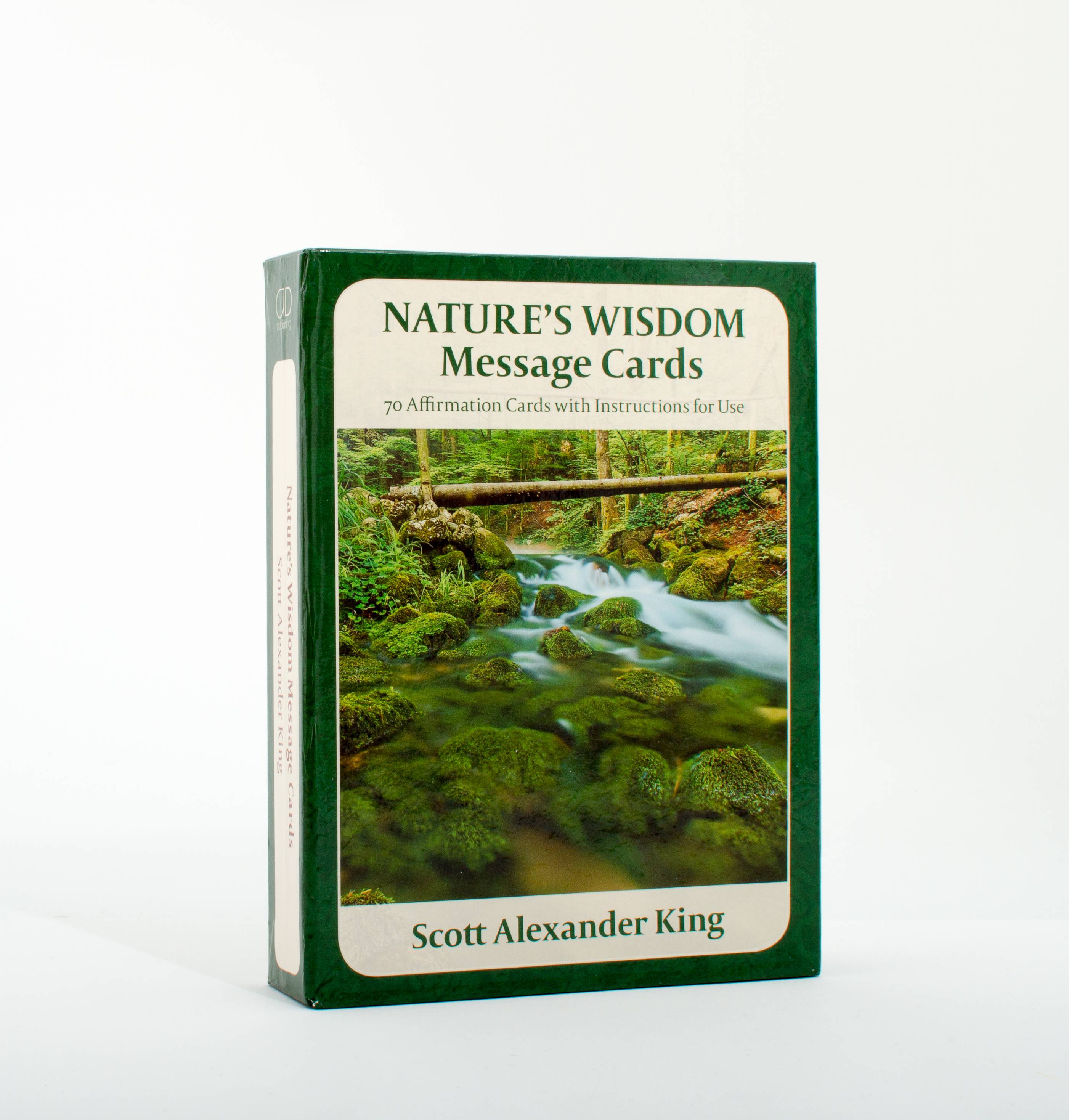 Nature's Wisdom Message Cards : 70 Affirmation Cards with Instructions for Use