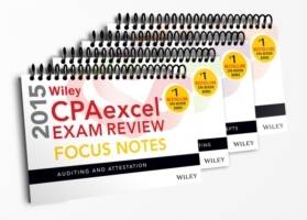 Wiley CPAexcel Exam Review 2015 Focus Notes: 4-Volume Set