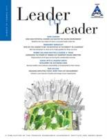Leader to Leader , Summer 2017, Volume 85