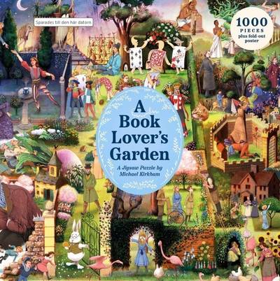 Pussel A Book Lover's Garden 1000 bitar