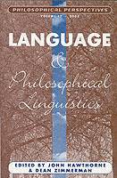 Language and Philosophical Linguistics: Philosophical Perspectives, Volume