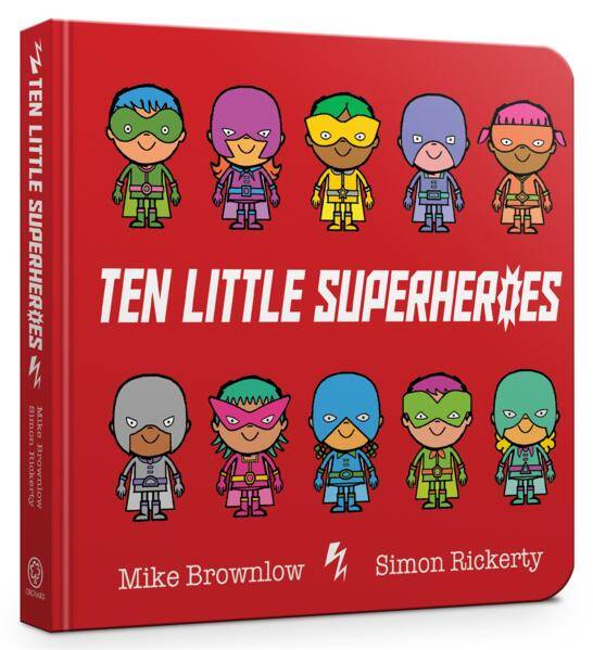 Ten Little Superheroes