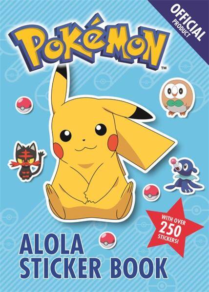 The Official Pokémon Alola Sticker Book