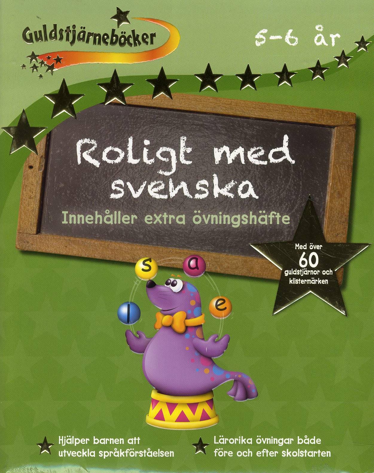 Roligt med svenska 5-6 år : innehåller extra övningshäfte