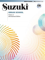 Suzuki Organ School vol 4 bok/cd