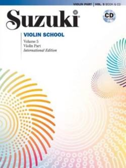 Suzuki Violin School 5 Bok-CD Kombo