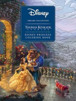Thomas Kinkade Studios: Disney Princess Coloring Book