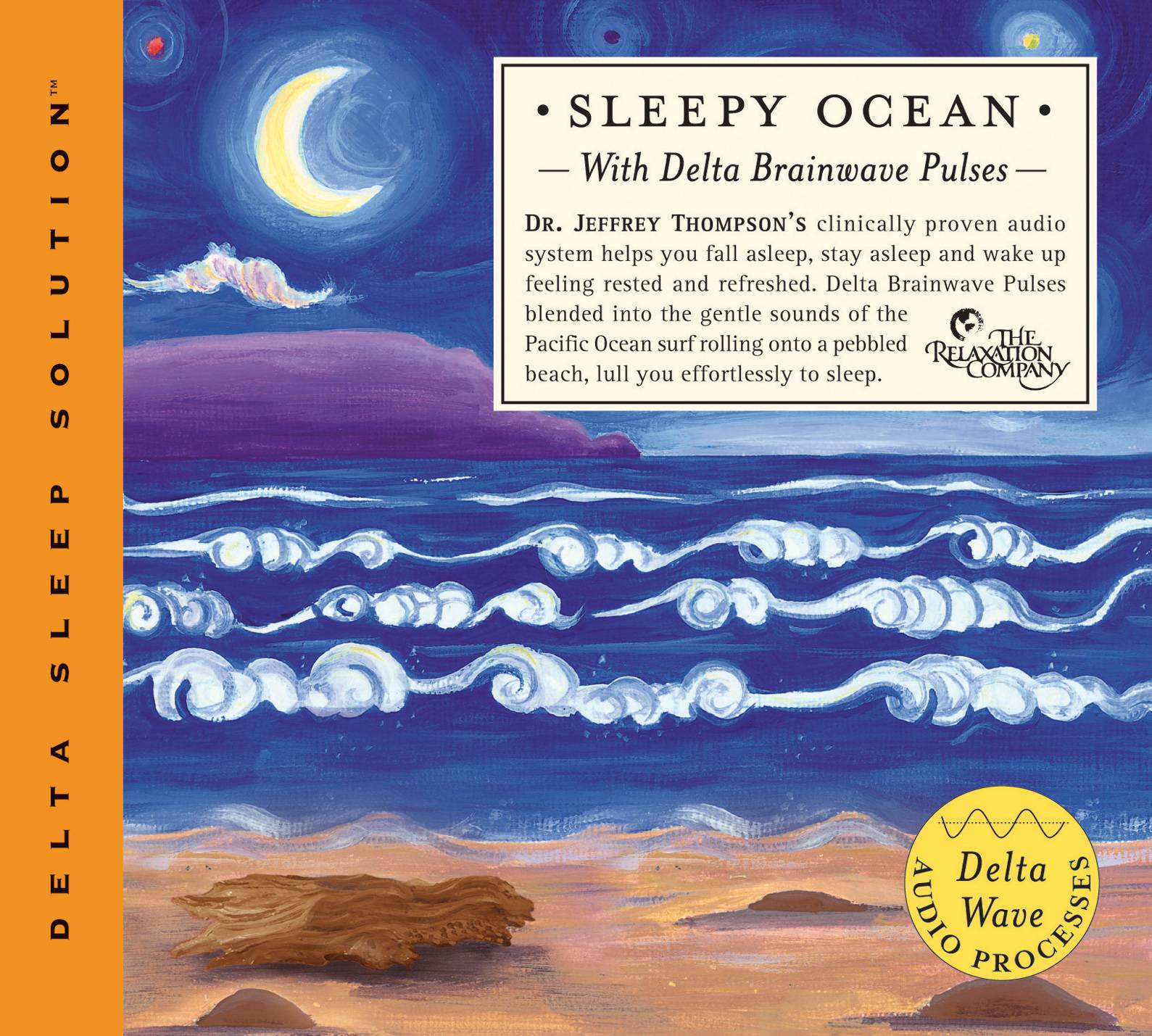 Sleepy Ocean : With Delta Brainwave Pulses (Cd)