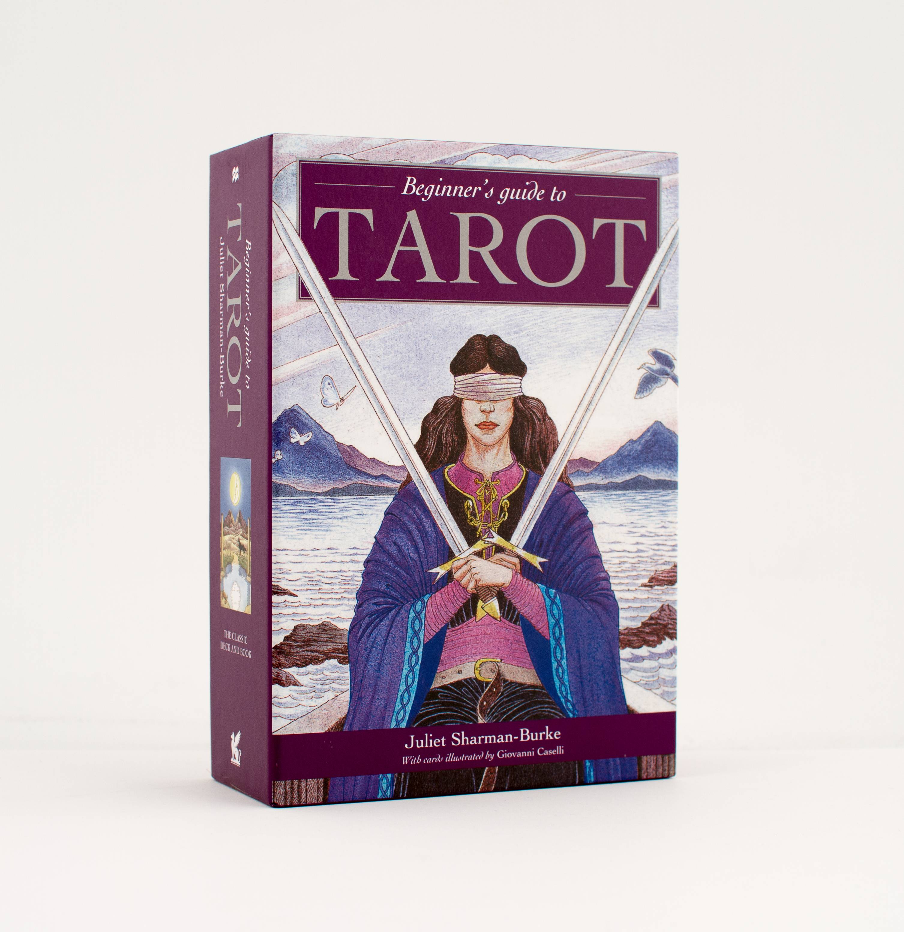 Beginner's guide to tarot deck & book set